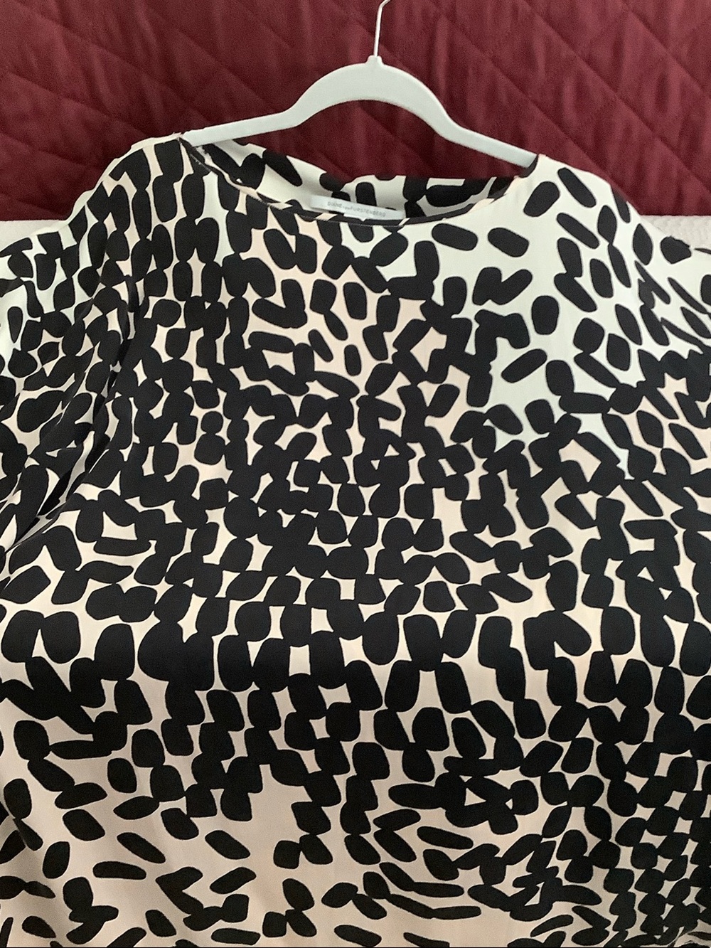 Diane Von Furstenberg Silk Tent Dress - Picture 5 of 5